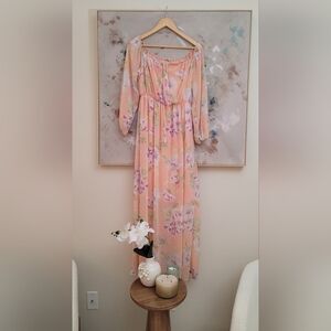 PinkBlush Maxi Floral Dress
